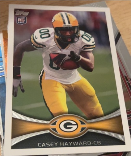 2012 Topps Football #179 Casey Hayward RC — front