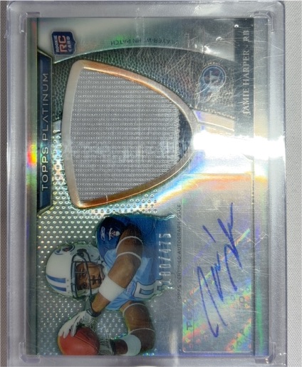 2011 Topps Platinum #8 Jamie Harper — front