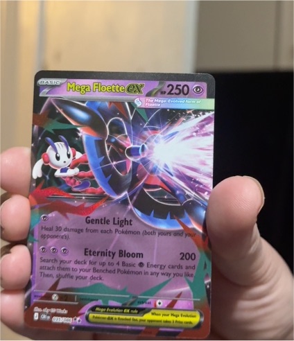 2014 Pokémon XY Chaos Rising #035 Mega Floette EX — front