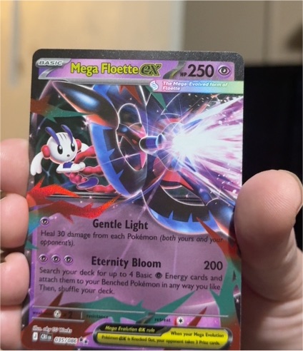 2014 Pokémon XY Chaos Rising #035 Mega Floette EX — front