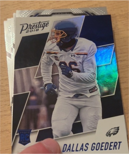 2018 Panini Prestige #257 Dallas Goedert — front