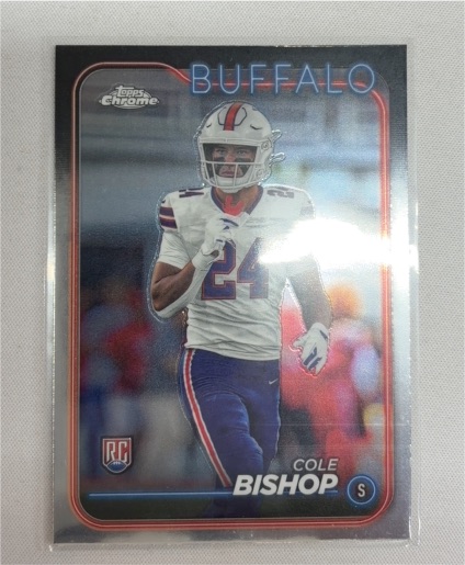 2024 Topps Chrome #263 Cole Bishop — front