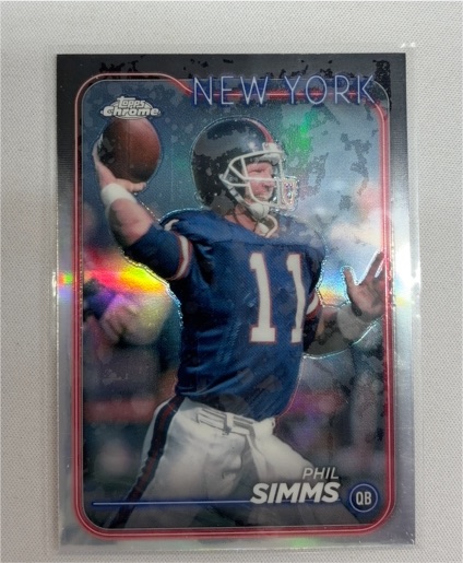 2024 Topps Chrome #140 Phil Simms — front