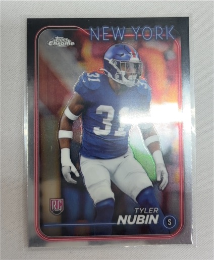 2024 Topps Chrome #283 Tyler Nubin — front