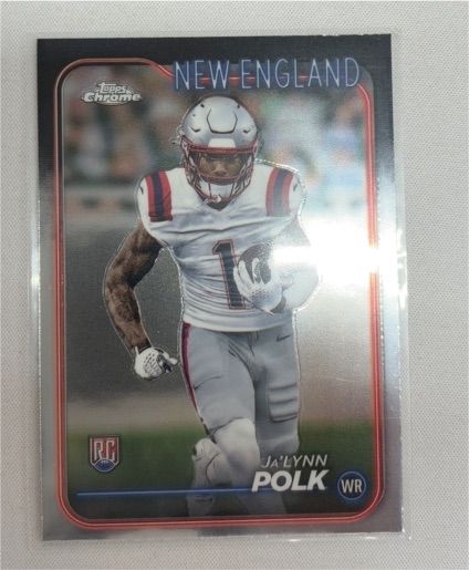 2024 Topps Chrome #220 Ja'Lynn Polk — front