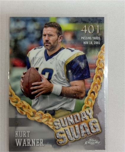 2024 Topps Chrome Sunday Swag #SS-14 Kurt Warner — front