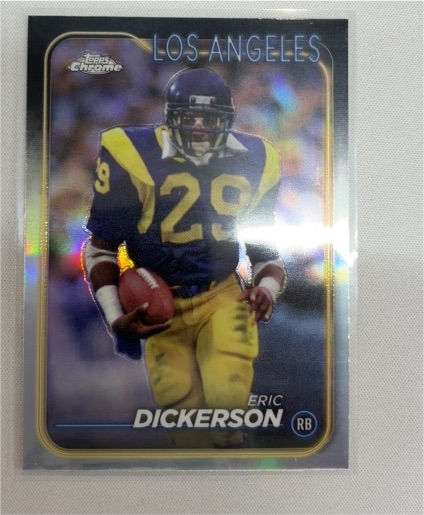 2024 Topps Chrome #104 Eric Dickerson — front