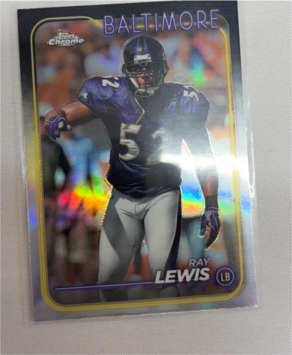 2024 Topps Chrome #4 Ray Lewis — front