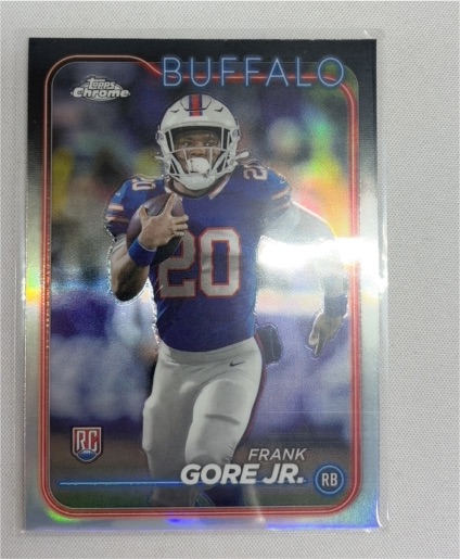 2024 Topps Chrome #260 Frank Gore Jr. — front