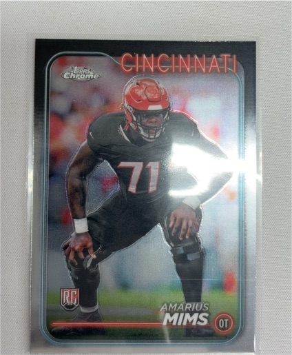 2024 Topps Chrome #271 Amarius Mims — front