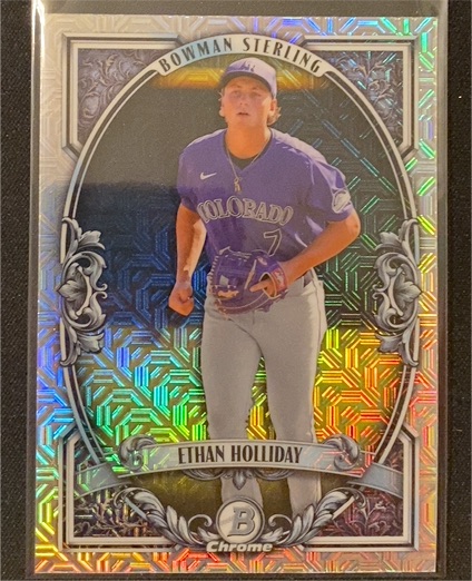 2026 Bowman Sterling #BST-11 Ethan Holliday — front
