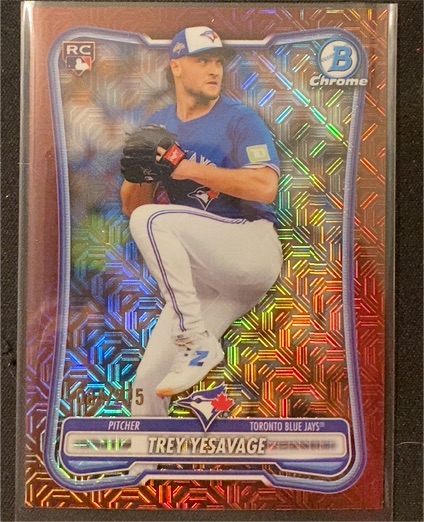 2026 Bowman Chrome #41 Trey Yesavage — front