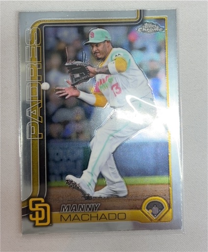 2025 Topps Chrome #53 Manny Machado — front