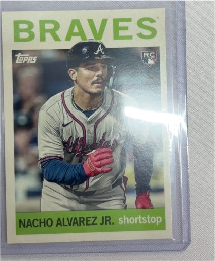 2025 Topps Archives #73 Nacho Alvarez Jr. — front