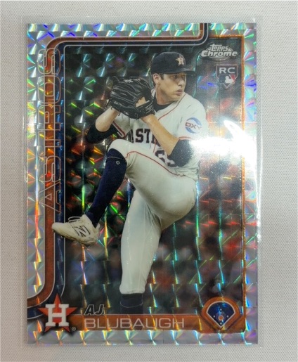 2025 Topps Chrome Update #USC163 AJ Blubaugh — front