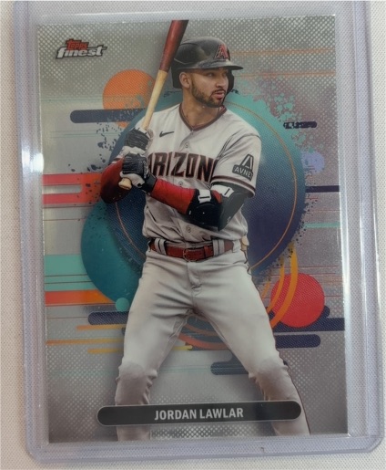 2025 Topps Finest #101 Jordan Lawlar — front
