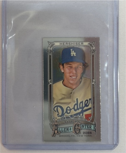 2025 Topps Allen & Ginter Chrome Mini #44 Orel Hershiser — front