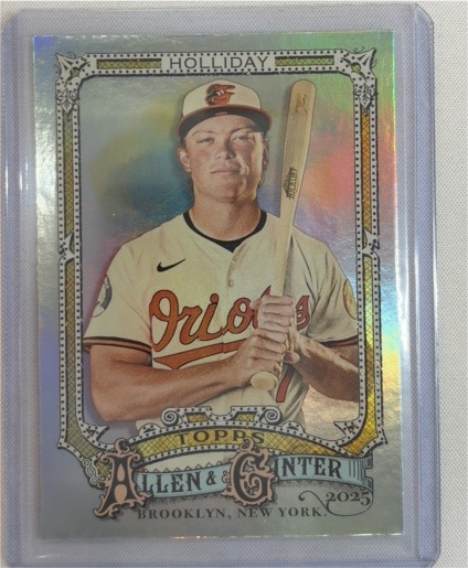2025 Topps Allen & Ginter #194 Jackson Holliday — front