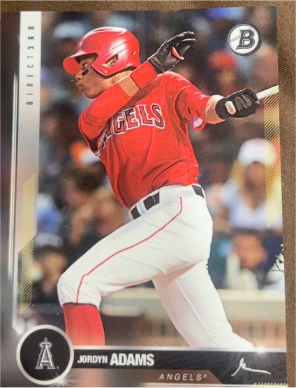 2019 Topps X Gary Vee Direct 360 Bowman #3 Jordyn Adams — front