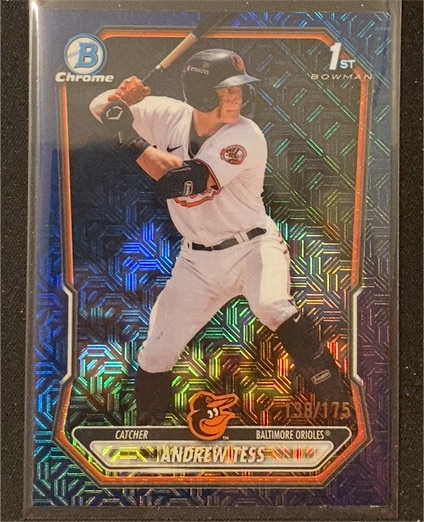2026 Bowman Chrome #BCP-90 Andrew Tess — front