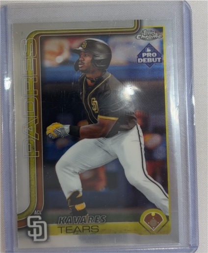 2025 Topps Pro Debut Chrome #PDC-110 Kavares Tears — front
