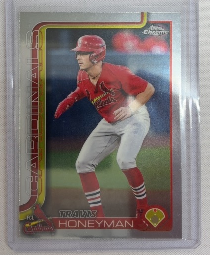 2025 Topps Pro Debut Chrome #PDC-18 Travis Honeyman — front