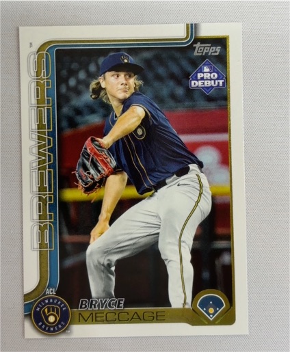 2025 Topps Pro Debut #PD-38 Bryce Meccage — front