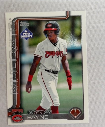 2025 Topps Pro Debut #PD-25 Braylon Payne — front