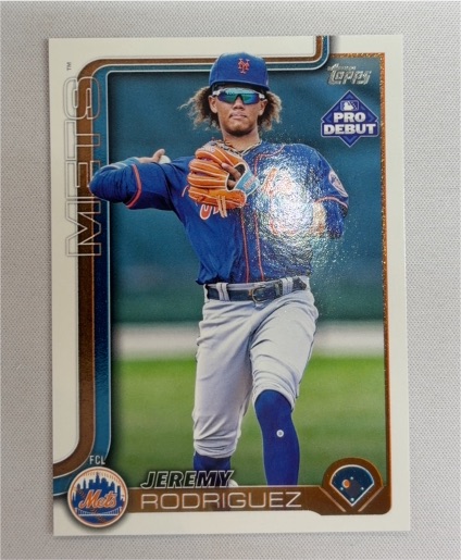 2025 Topps Pro Debut #PD-85 Jeremy Rodriguez — front