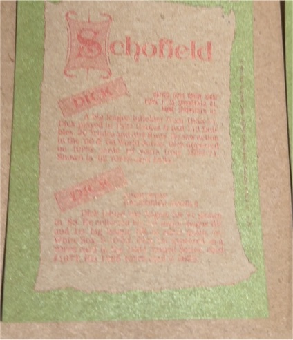 Schofield Vintage Paper Ephemera — front