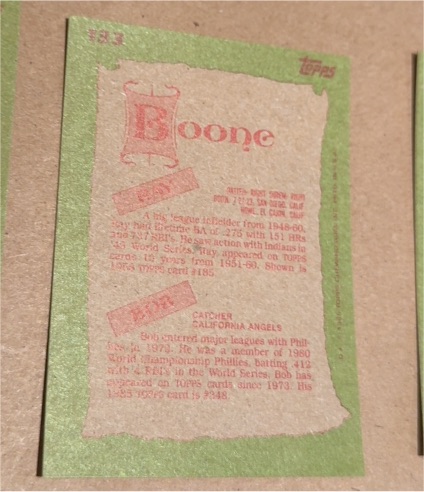 1975 Topps #133 Bob Boone — front