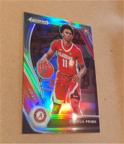 2021-22 Panini Prizm Draft Picks #50 Joshua Primo — front