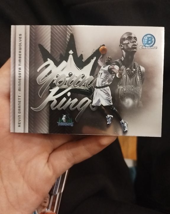 2025-26 Bowman Chrome #YK-21 Kevin Garnett — front