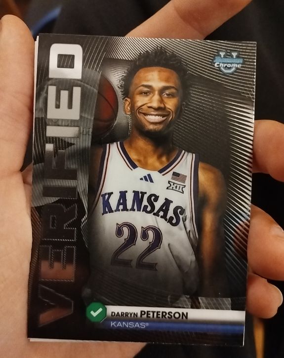2025 Bowman Chrome Basketball #BV-2 Darryn Peterson — front