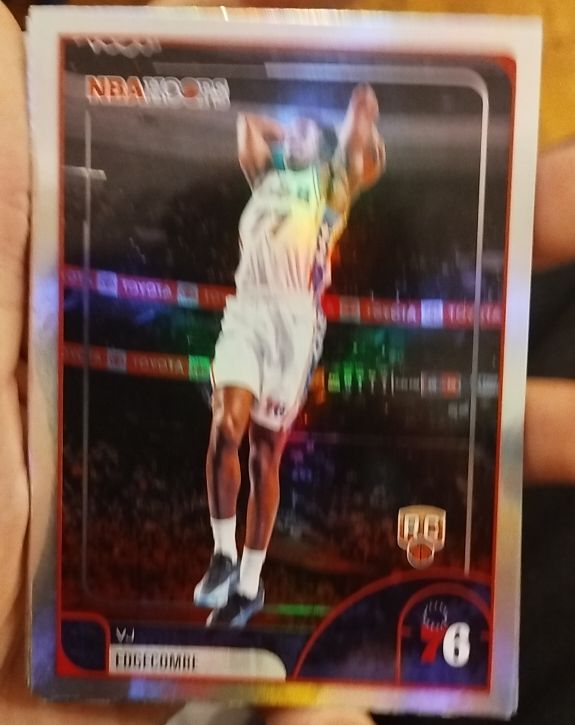 2025-26 Topps NBA Hoops #244 VJ Edgecombe — front