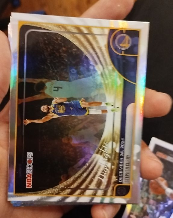 2025-26 Topps NBA Hoops Highlights #261 Stephen Curry — front