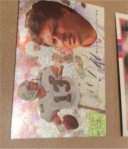 1995 Fleer Flair Preview #18 Dan Marino — front