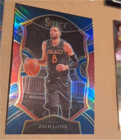 2020-21 Panini Select #14 Zach LaVine — front