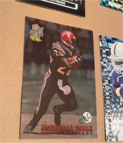 1994 Classic Draft Stars #5 Marshall Faulk — front