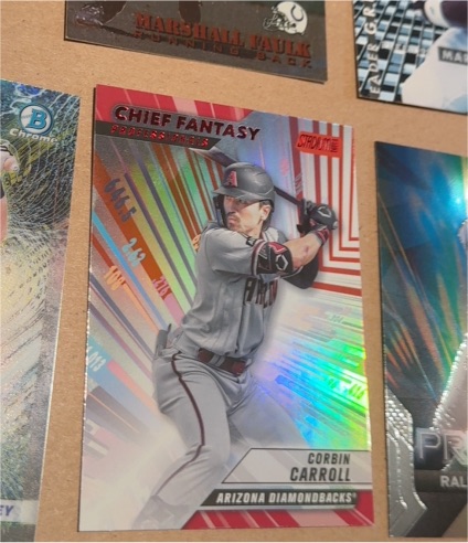 2024 Topps Stadium Club Chief Fantasy #CFPRO-9 Corbin Carroll — front