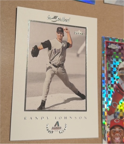 2000 Skybox Metal #50 Randy Johnson — front