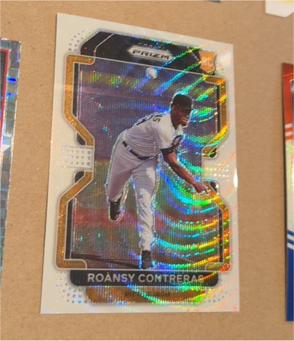 2022 Panini Prizm #109 Roansy Contreras — front
