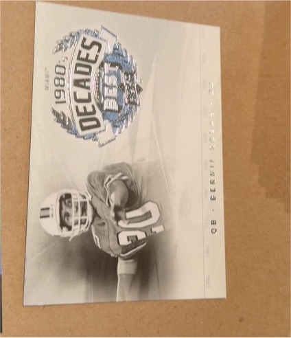 2011 Upper Deck College Football Legends Decade's Best #DB-BK Bernie Kosar — front
