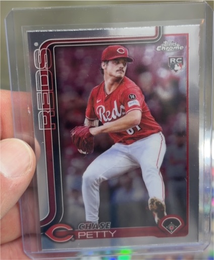 2025 Topps Chrome Update #USC97 Chase Petty — front