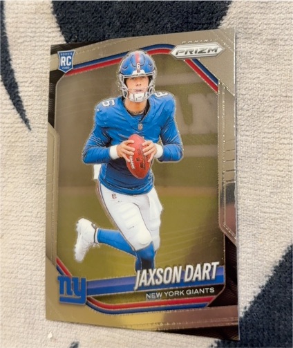 2025 Panini Prizm #332 Jaxson Dart — front