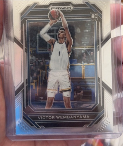 2023 Panini Prizm Draft Picks #2 Victor Wembanyama Rookie — front