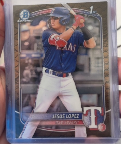 2025 Bowman Chrome #BCP-88 Jesus Lopez — front