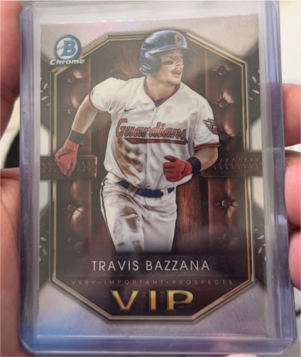 2025 Bowman Chrome #VIP-8 Travis Bazzana Very Important Prospects — front