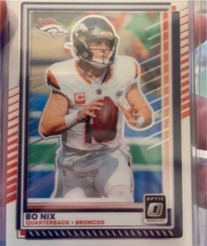 2025 Panini Donruss Optic #31 Bo Nix — front