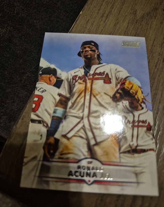 2025 Topps Stadium Club #4 Ronald Acuña Jr. — front